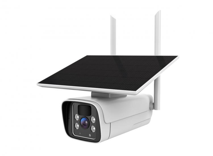 涂鴉4G監控Tuya低功耗太陽能監控攝像機wifi無線室外高清攝像頭 4G太陽能攝像機 第1張