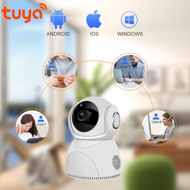 家用WIFI無線網絡攝像機高清300萬TUYA涂鴉智能3MP監控攝像頭YT20 室內網絡攝像機 第6張