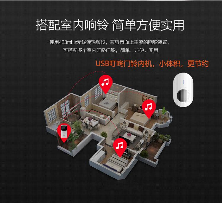 涂鴉低功耗wifi電池可視門鈴對(duì)講DB603 tuya可視門鈴 第14張