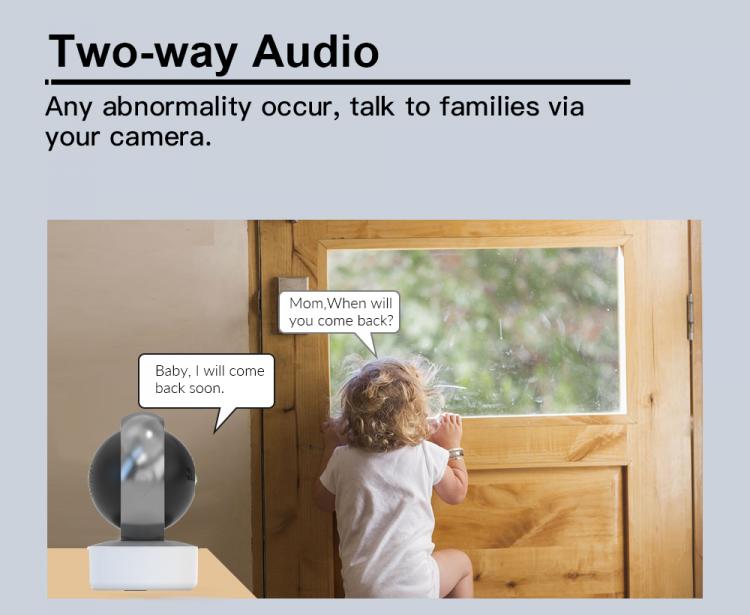 家用IP網(wǎng)絡(luò)攝像機Tuya涂鴉智能云臺WIFI無線監(jiān)控攝像頭高清YT16 室內(nèi)網(wǎng)絡(luò)攝像機 第5張