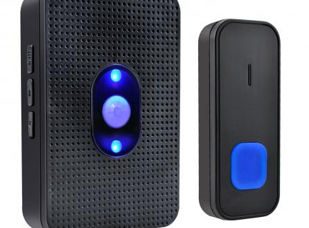 紅外感應家用無線門鈴遠距離防水小夜燈電子門鈴N108K