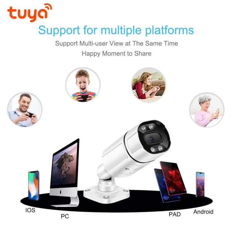 戶(hù)外防水WIFI槍機(jī)攝像頭tuya涂鴉高清監(jiān)控?cái)z像機(jī)IPCamera 室外防水?dāng)z像機(jī) 第5張