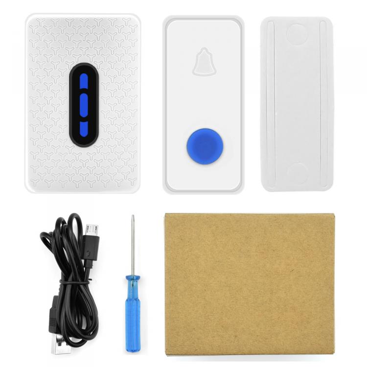 USB家用無線門鈴遠距離防水直流音樂電子門鈴 USB供電門鈴 第6張