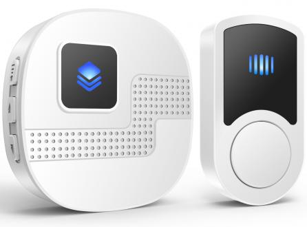 交流供電無線家用防水門鈴N91G遠(yuǎn)距離300米傳輸55首鈴聲美規(guī)歐規(guī)英規(guī)澳規(guī)日規(guī)插頭無線門鈴