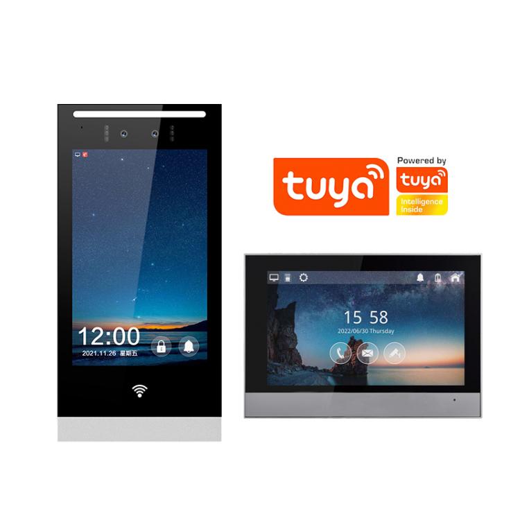 家家安涂鴉智能tuya人臉識(shí)別可視對(duì)講門禁一體機(jī)雙目高清可視對(duì)講 品牌動(dòng)態(tài) 第1張