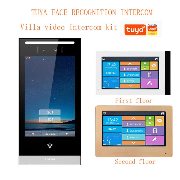 深圳人臉識別門禁一體機涂鴉雙目高清人臉識別刷卡密碼多功能可視對講聯動開鎖智慧社區小區門禁機H8Tuya 品牌動態 第7張