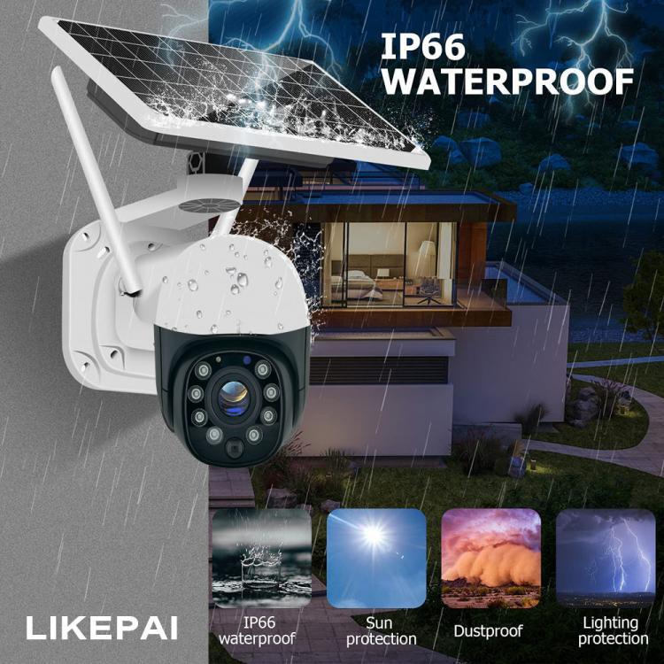 4G太陽能攝像頭歐版美版東南亞4G無線監控戶外球機30倍光學變焦可定制定時拍照TUYA涂鴉攝像機 品牌動態 第10張