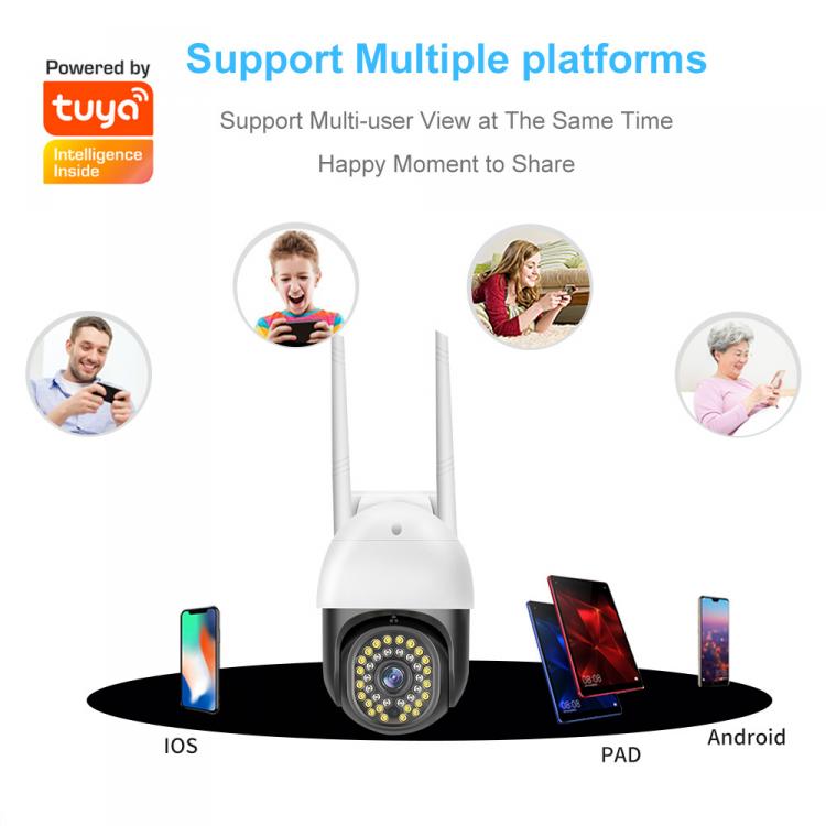 tuya太陽能監控WIFI歐洲美國東南亞4G無線通信出口跨境攝像頭廠家直銷可定制涂鴉戶外防水球形攝像機 品牌動態 第1張