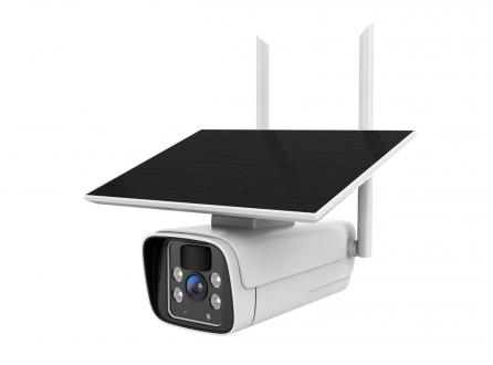 跨境外貿出口涂鴉攝像頭戶外太陽能監控TUYA攝像機低功耗WIFI無線4G夜視防水球機廠家批發手機APP實時監控